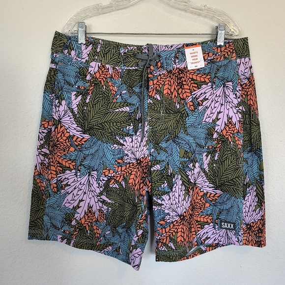SAXX Betawave 2N1 Swim Boardshort Size 36 NWT - Picture 1 of 9